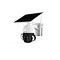 ubox 3mp wifi floodlight solar power ptz camera
